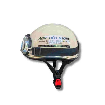 Mũ Bảo Hiểm VIC-05 In Logo Tiến Store