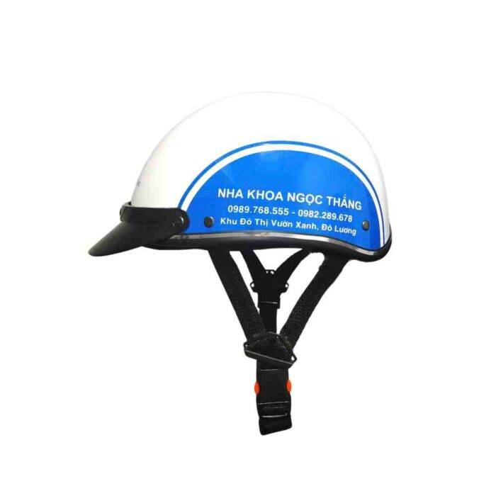 Nón Bảo Hiểm In Logo- Ngọc Thắng