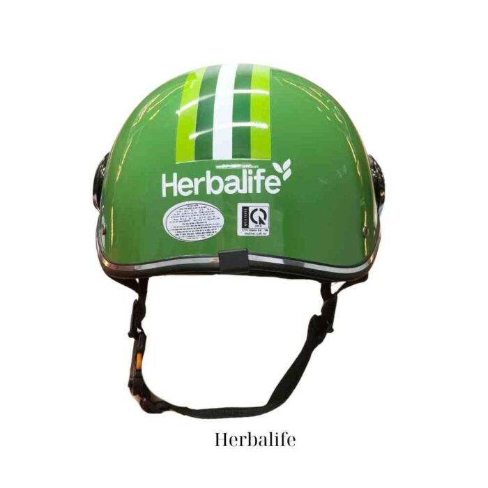 Nón Bảo Hiểm In Logo -Herbalife