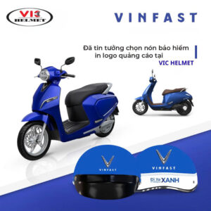 mũ bảo hiểm quảng cáo vinfast