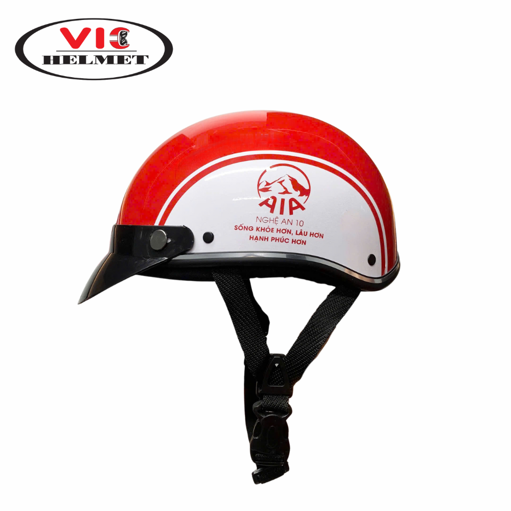 Mũ Bảo Hiểm In Logo AIA
