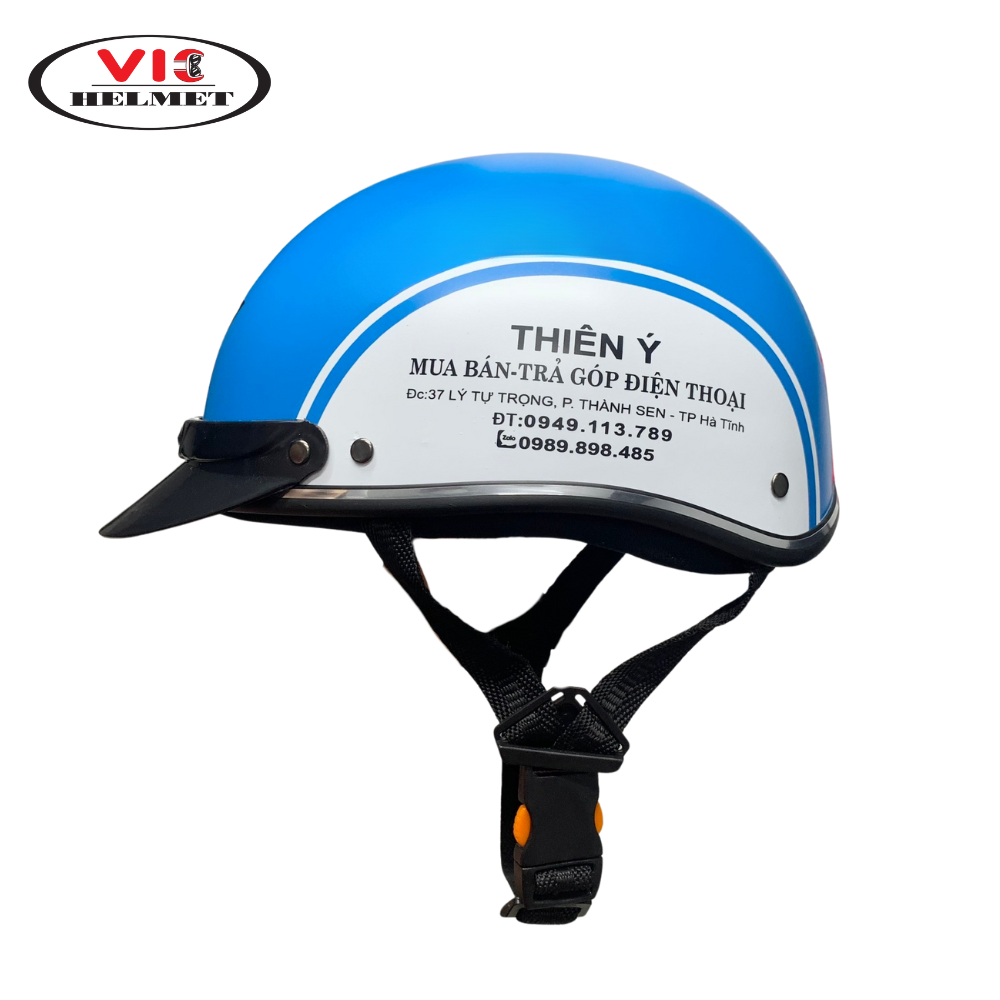 Mũ Bảo Hiểm In Logo Thiên Ý