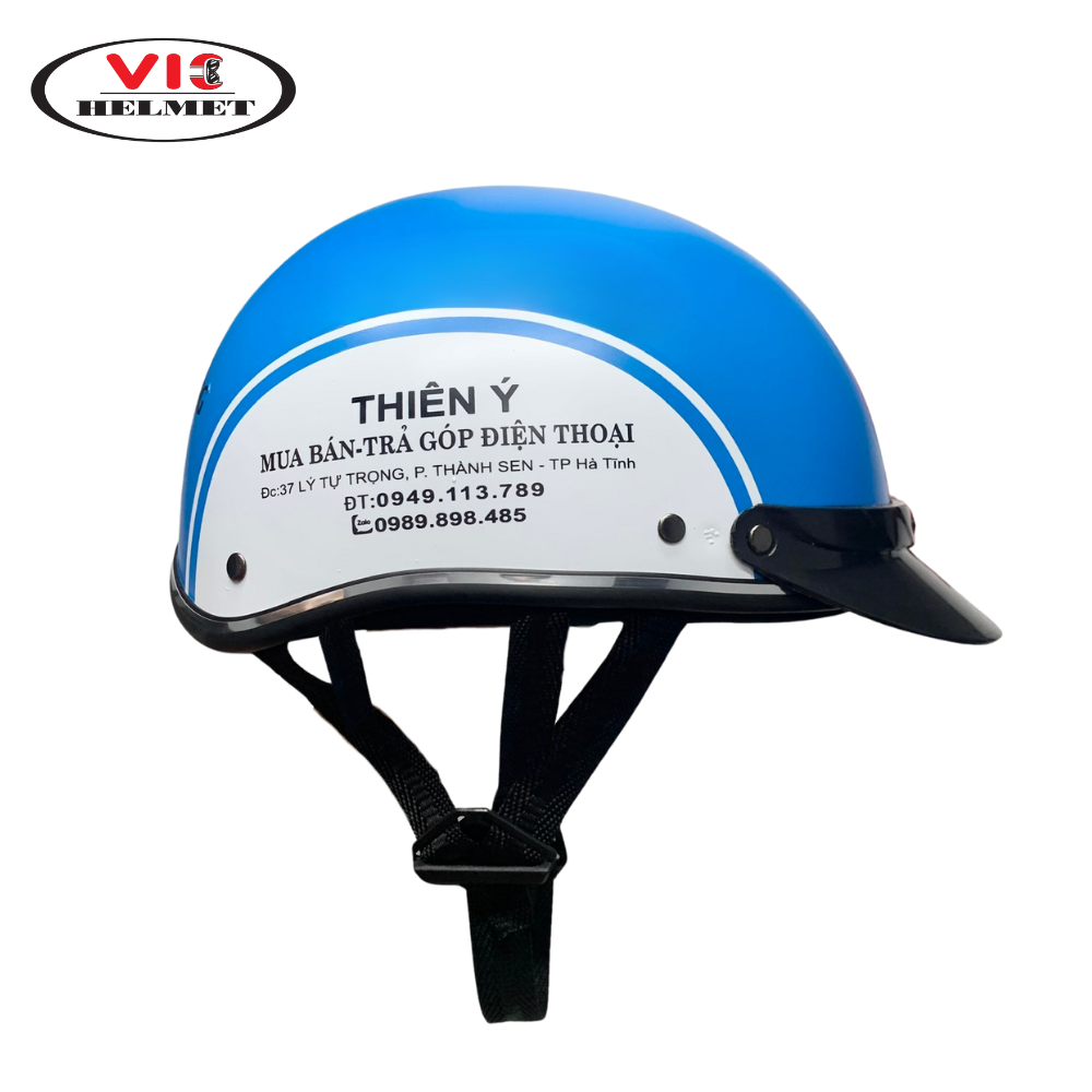 Mũ Bảo Hiểm In Logo Thiên Ý