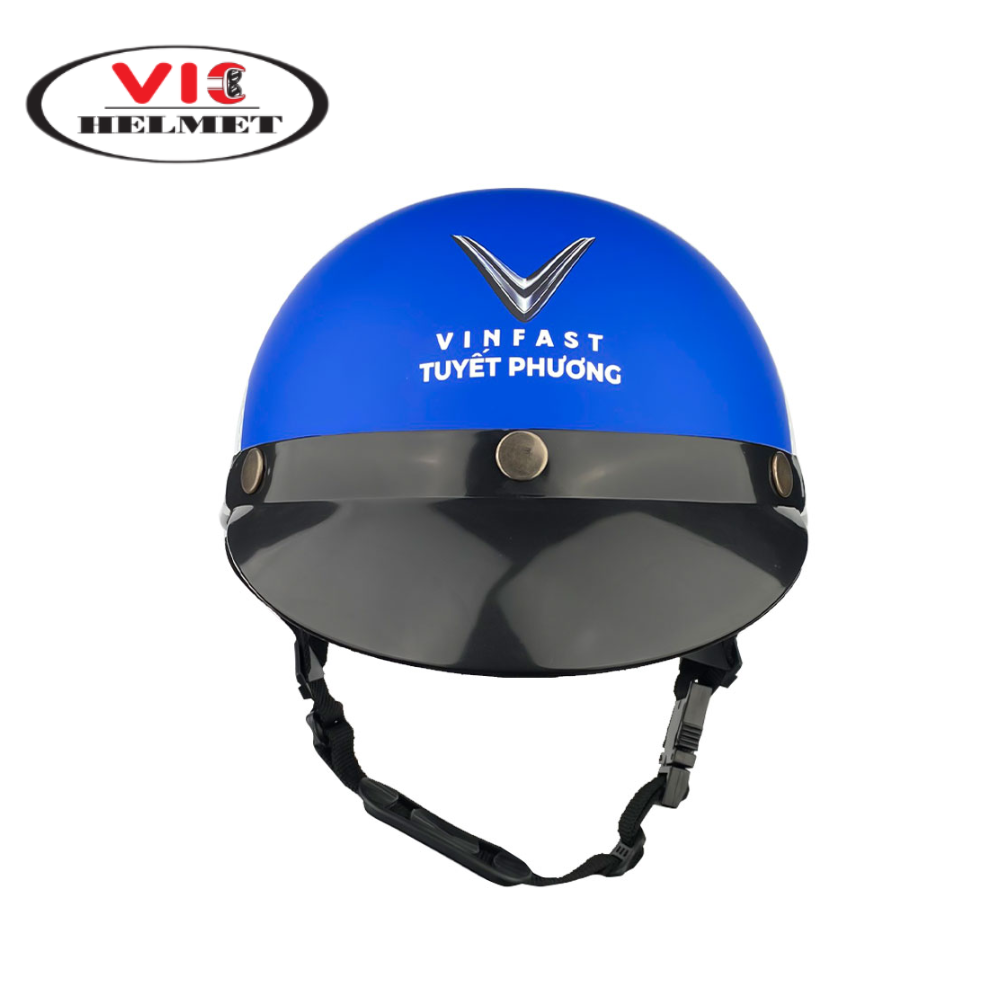 Mũ Bảo Hiểm In Logo Vinfast Tuyết Phương