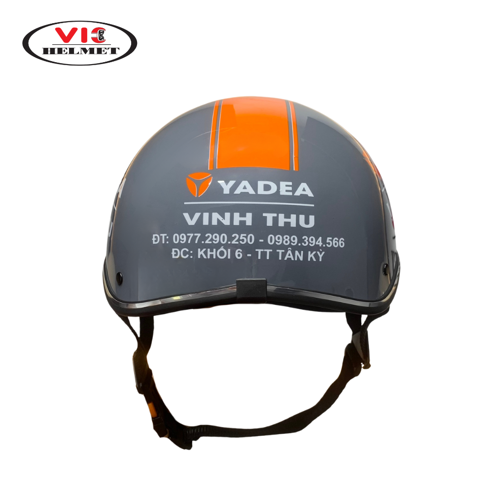 Mũ Bảo Hiểm In Logo YADEA Vinh Thu