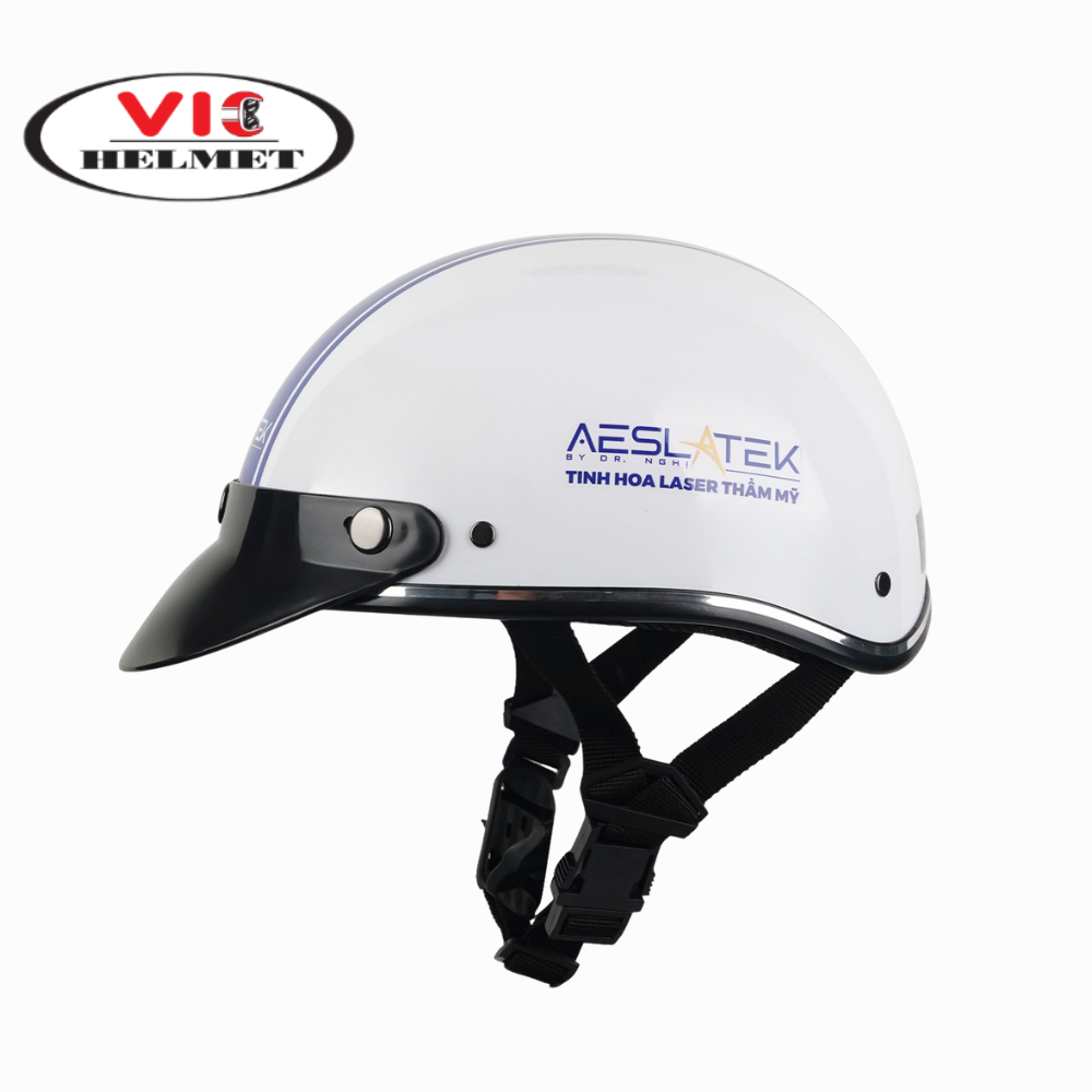 Mũ Bảo Hiểm In Logo AESLTEK