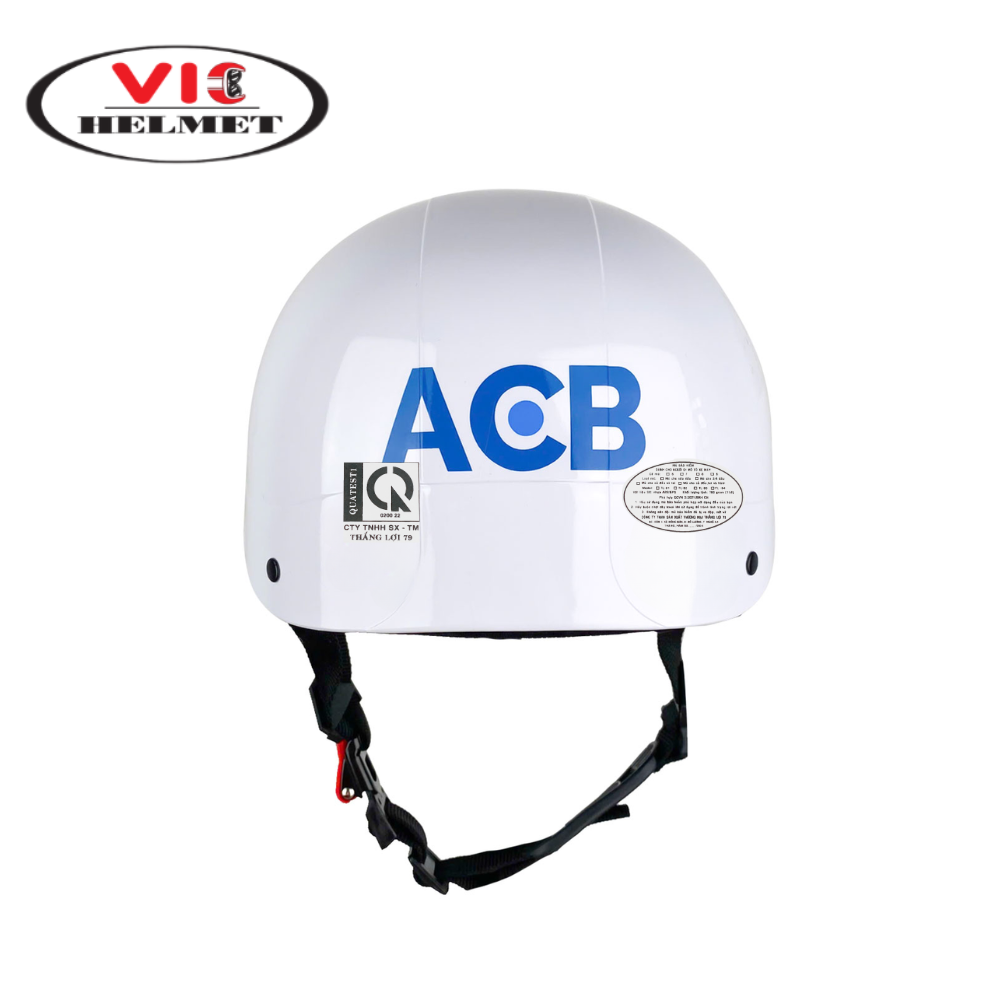 Mũ Bảo Hiểm In Logo ACB