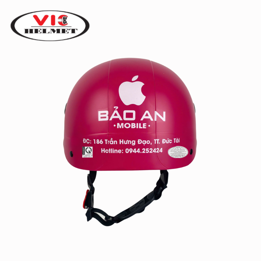 Mũ Bảo Hiểm In Logo Bảo An