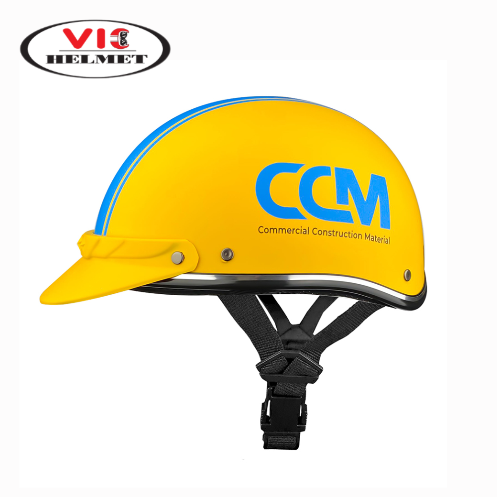 Mũ Bảo Hiểm In Logo CCM