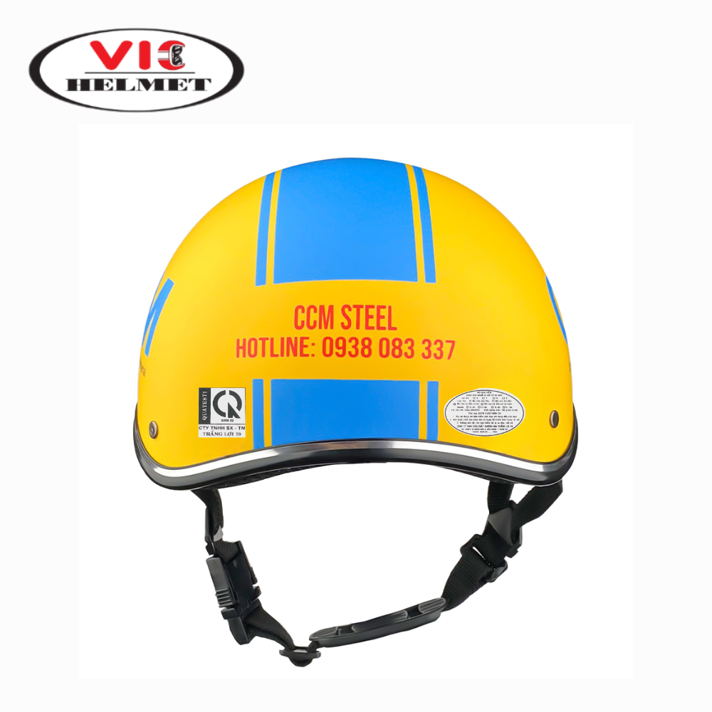Mũ Bảo Hiểm In Logo CCM