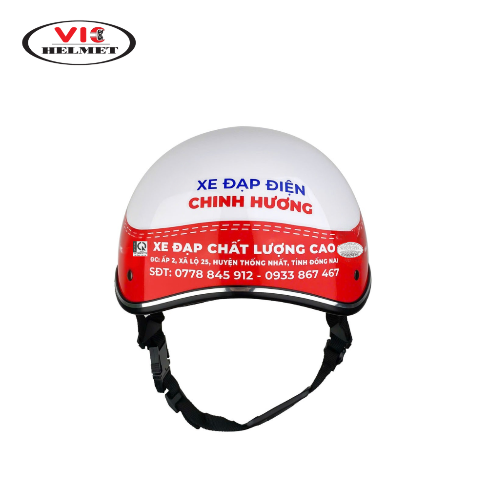 Mũ Bảo Hiểm In Logo Chinh Hương