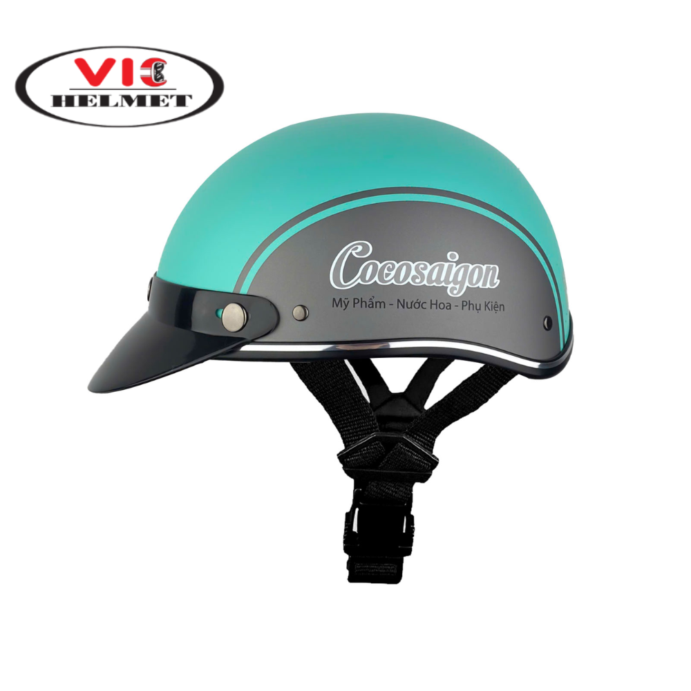 Mũ Bảo Hiểm In Logo Cocosaigon
