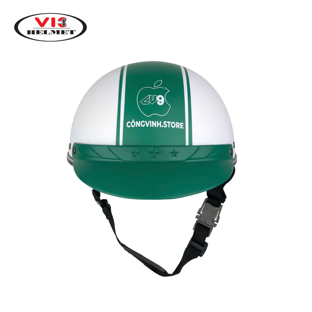 Mũ Bảo Hiểm In Logo Công Vinh