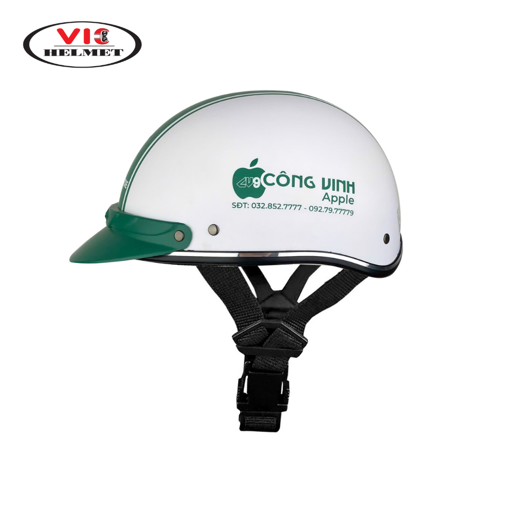 Mũ Bảo Hiểm In Logo Công Vinh