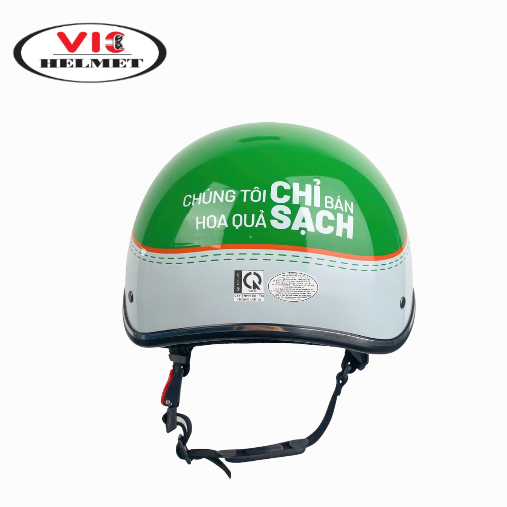 Mũ Bảo Hiểm In Logo Fụi Fruik