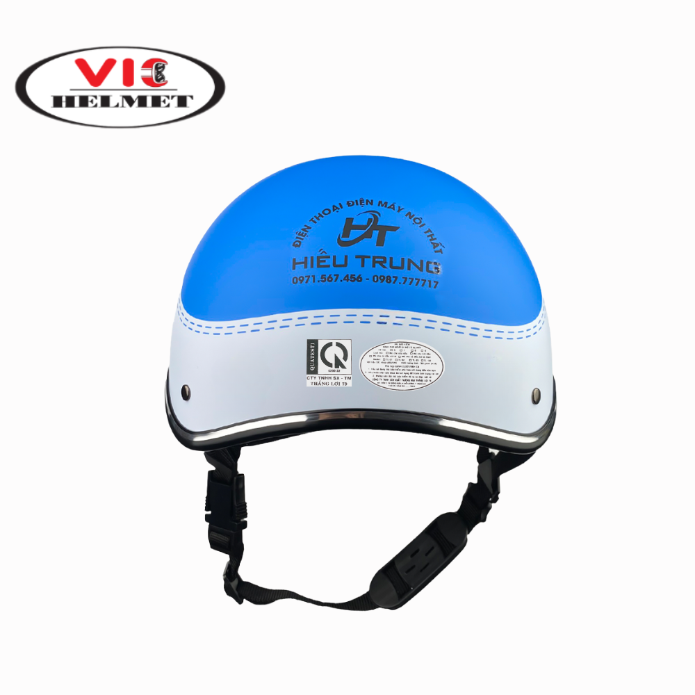 Mũ Bảo Hiểm In Logo Hiếu Trung