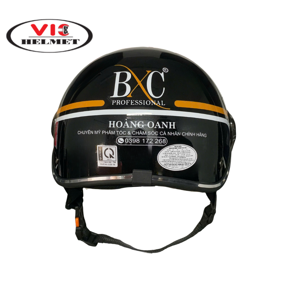 Mũ Bảo Hiểm In Logo Hoàng Oanh