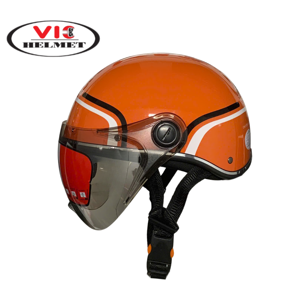 Mũ Bảo Hiểm In Logo Hoàng Oanh