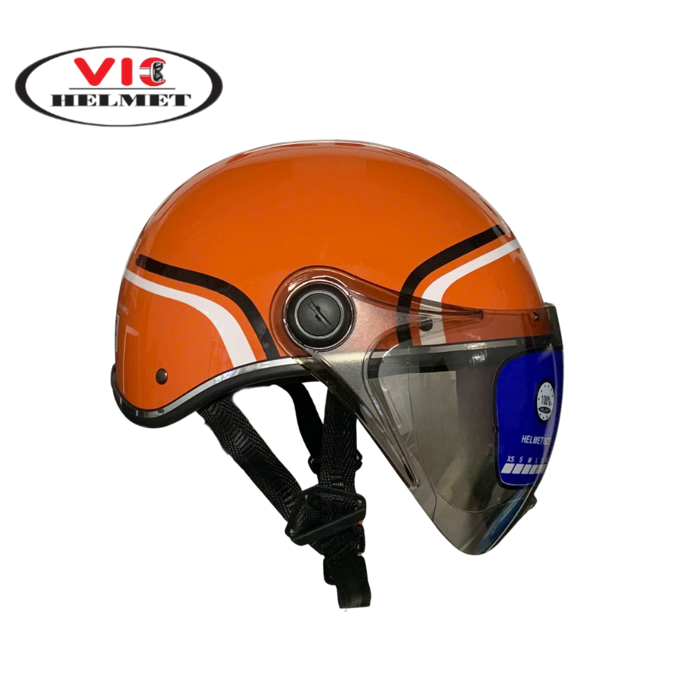 Mũ Bảo Hiểm In Logo Hoàng Oanh