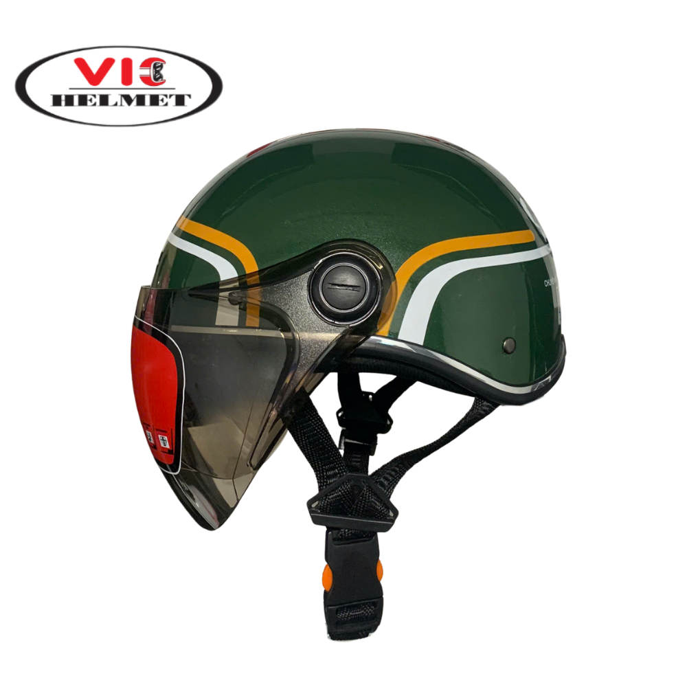 Mũ Bảo Hiểm In Logo Hoàng Oanh