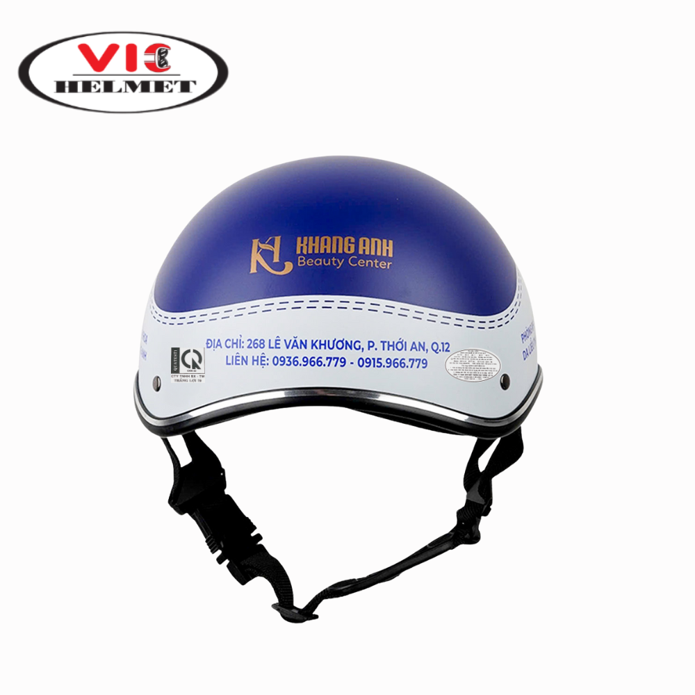 Mũ Bảo Hiểm In Logo Khang Anh