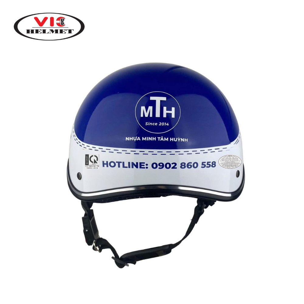 Mũ Bảo Hiểm In Logo Minh Tâm Huỳnh