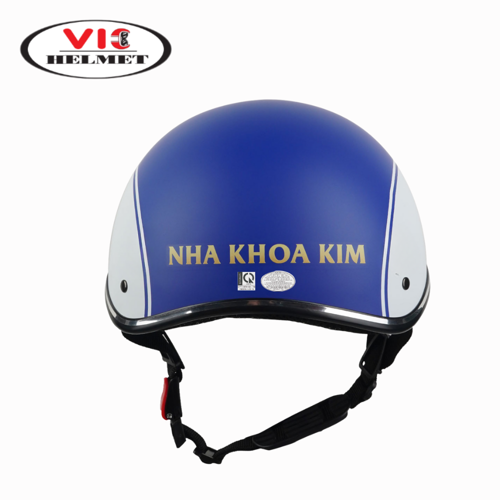 Mũ Bảo Hiểm In Logo Nha Khoa Kim