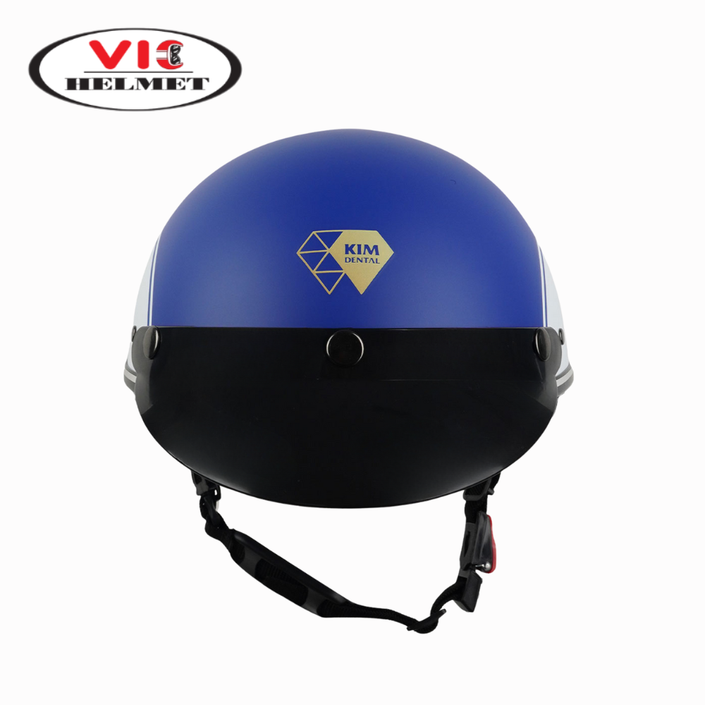 Mũ Bảo Hiểm In Logo Nha Khoa Kim