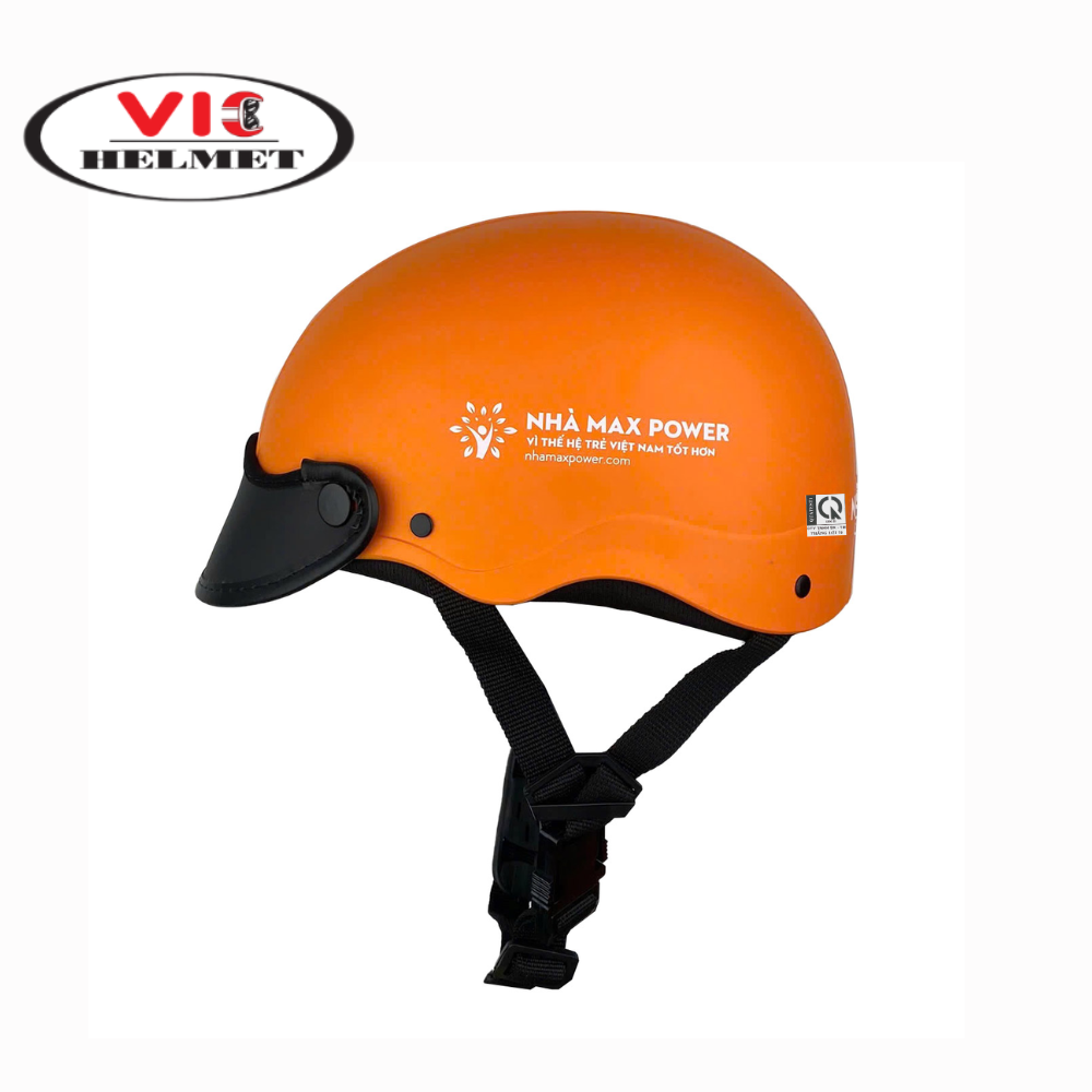 Mũ Bảo Hiểm In Logo Nhà Max Power