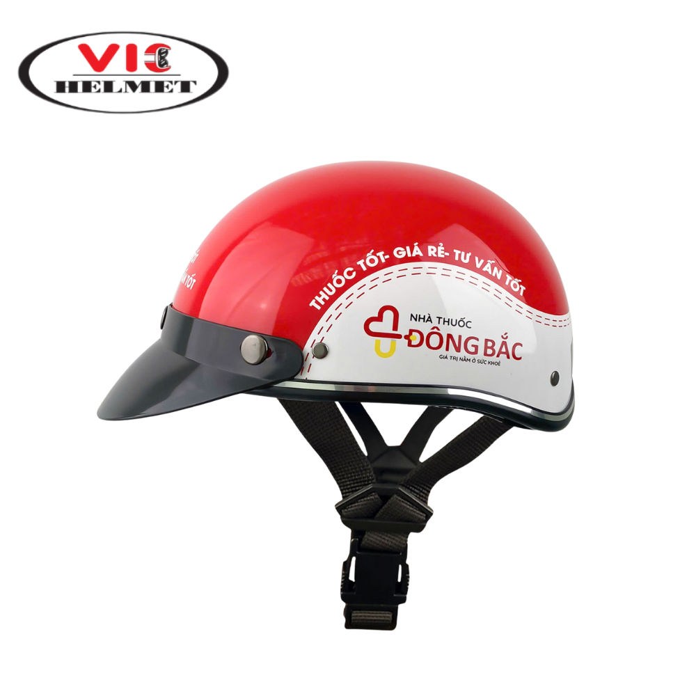 Mũ Bảo Hiểm In Logo NT Đông Bắc