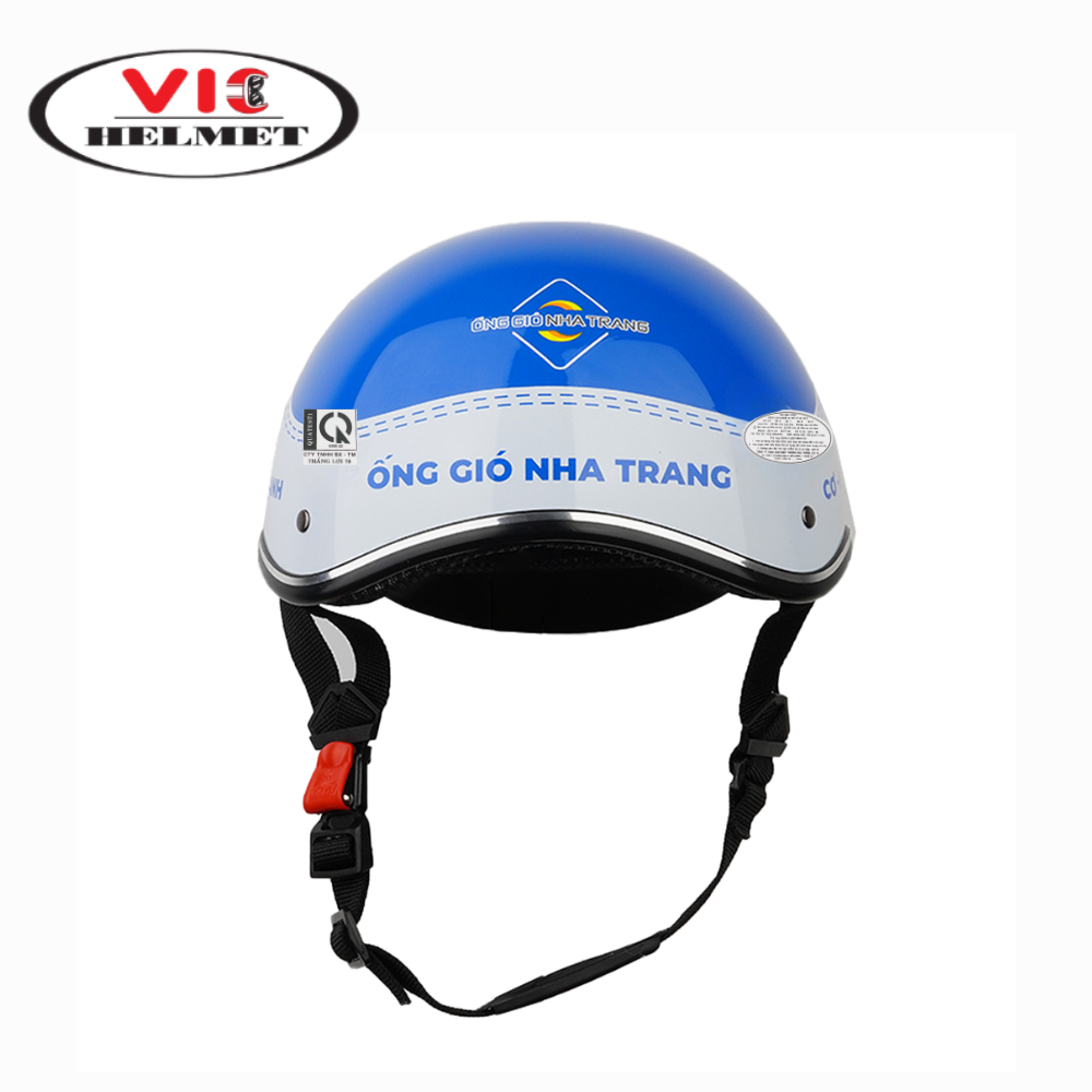 Mũ Bảo Hiểm In Logo Ống Tre NT