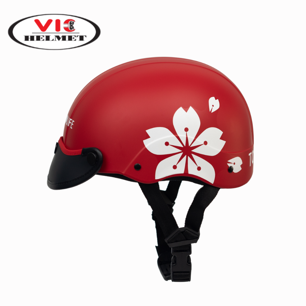 Mũ Bảo Hiểm In Logo TOKY