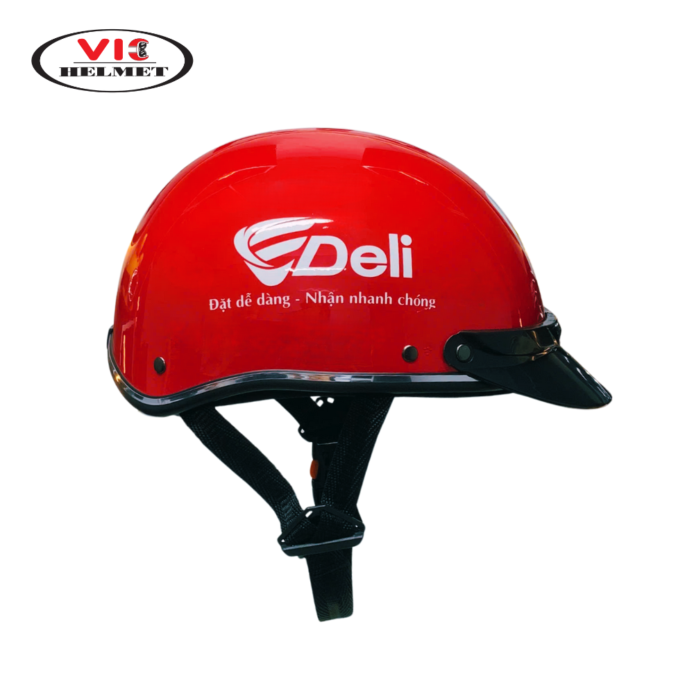 mũ bảo hiểm in logo thanh hóa DELI