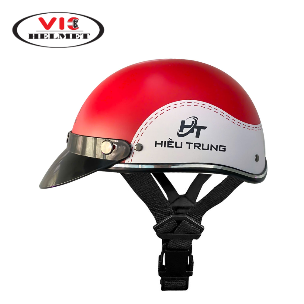 Mũ bảo hiểm in logo Hiếu Trung