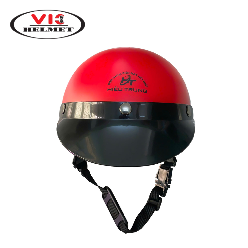 Mũ bảo hiểm in logo Hiếu Trung