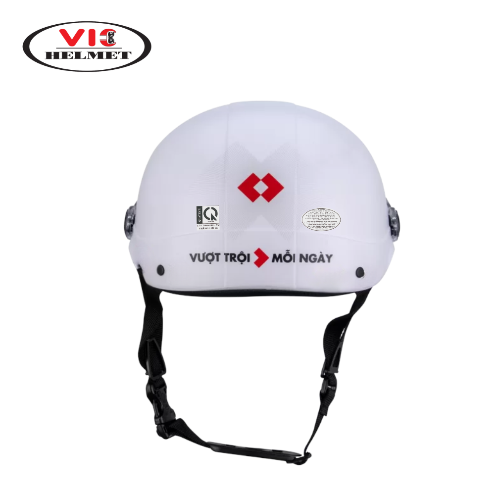 Mũ bảo hiểm in logo Techcom Bank