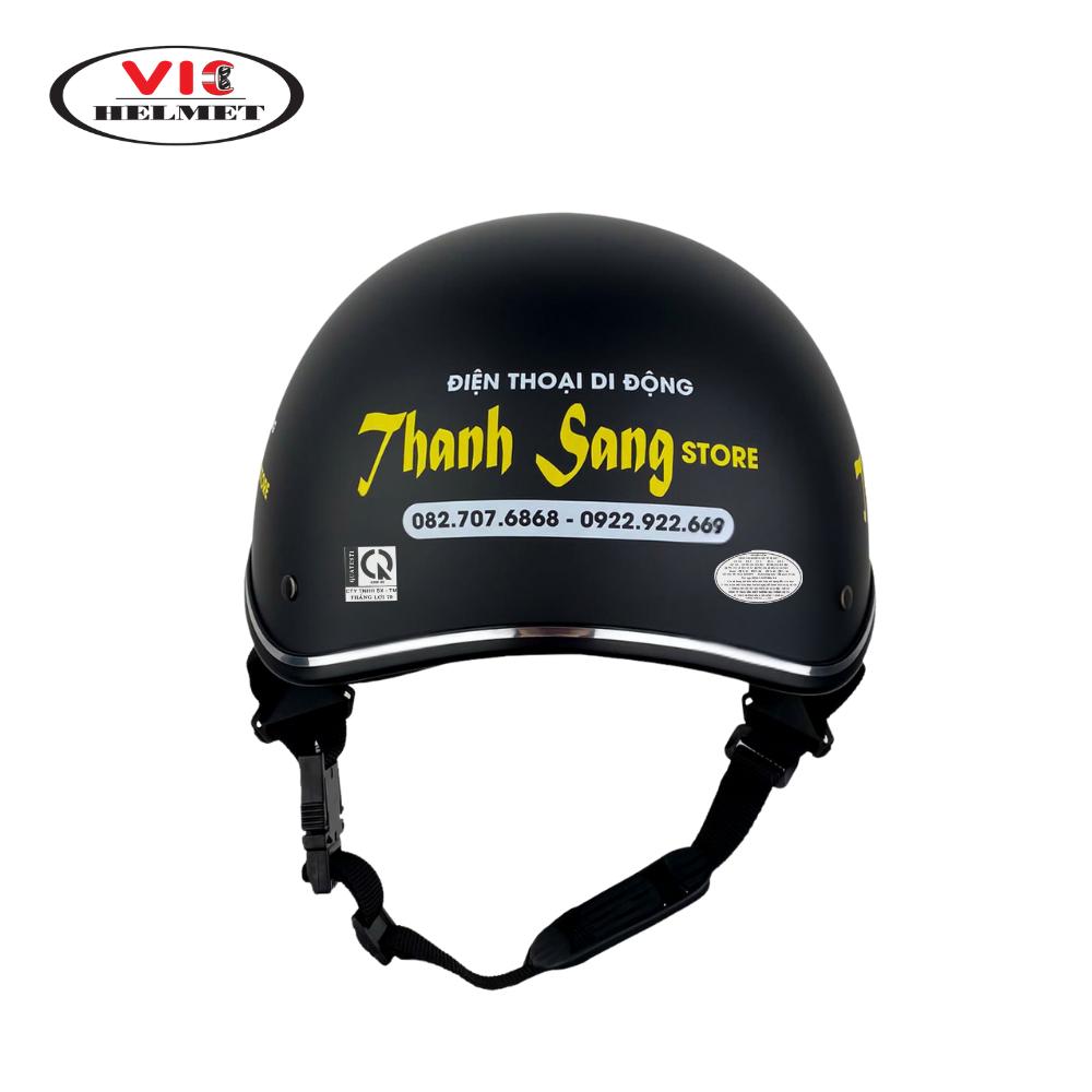 Mũ bảo hiểm in logo Thanh Sang