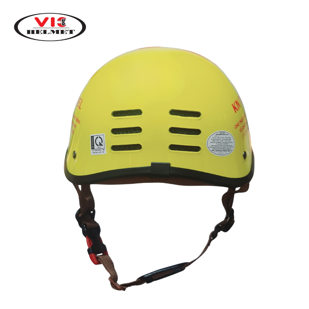 Mũ Bảo Hiểm In Logo KN TRAVEL