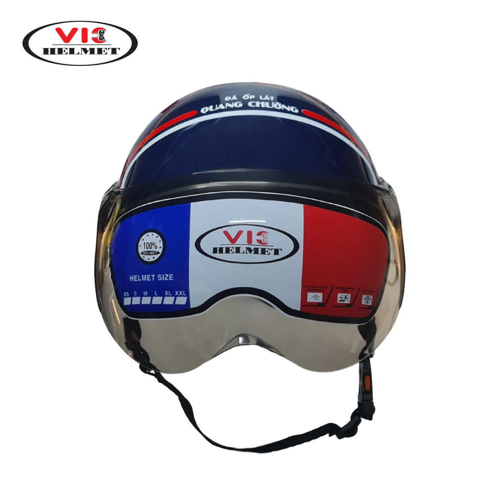 Mũ Bảo Hiểm In Logo Quang Chưởng