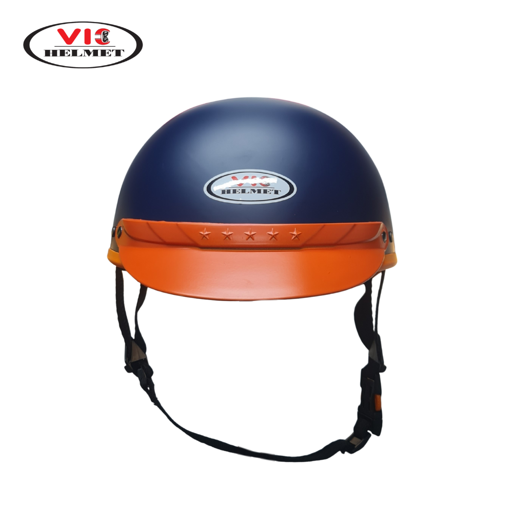 Mũ Bảo Hiểm In Logo Vic Helmet