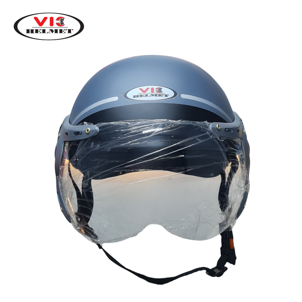 Mũ Bảo Hiểm In Logo Vic Helmet