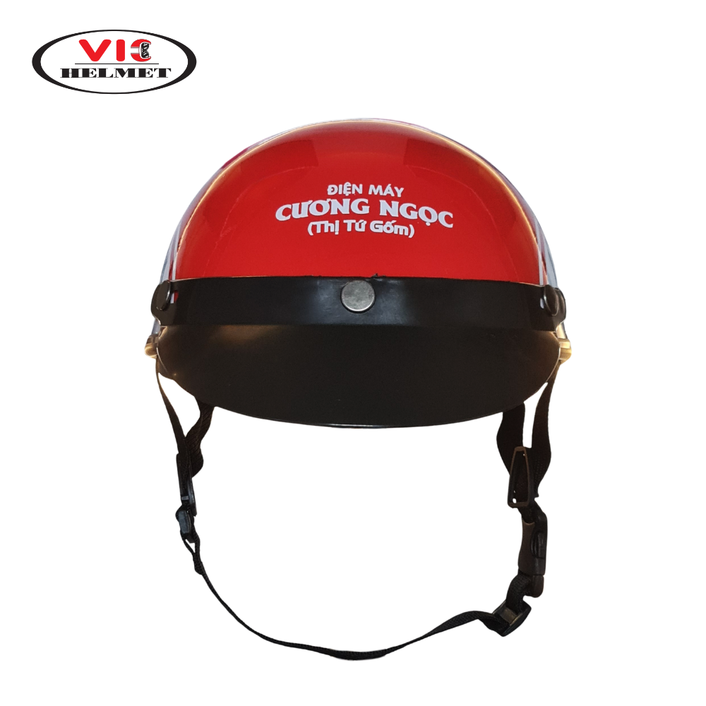 Mũ Bảo Hiểm In Logo Cương Ngọc