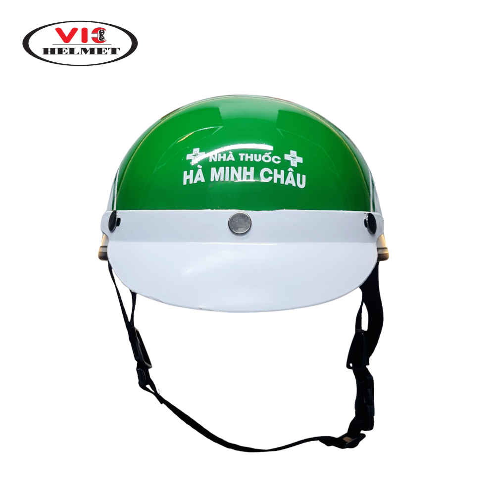 Mũ Bảo Hiểm In Logo Hà Minh Châu