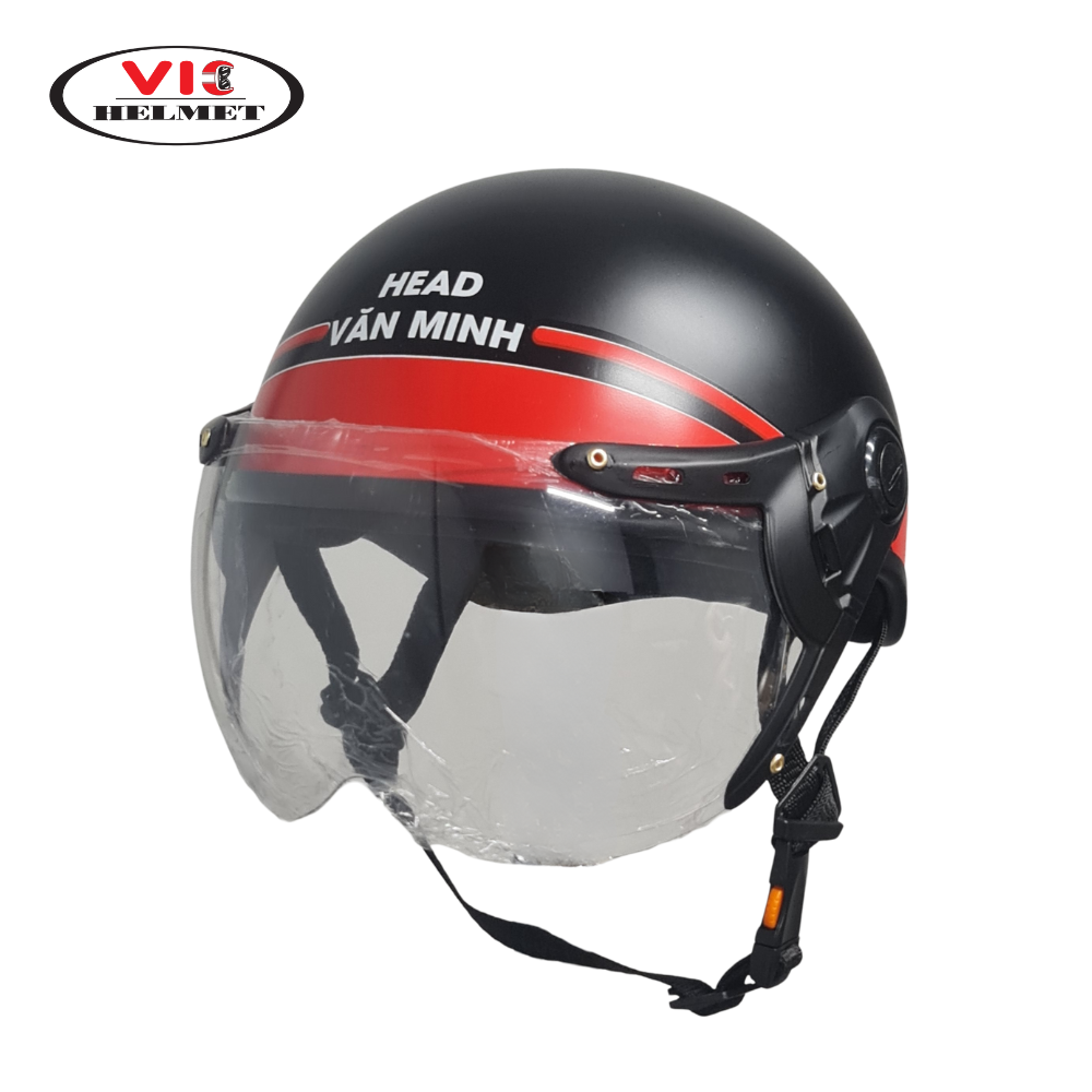 Mũ Bảo Hiểm In Logo Head Văn Minh