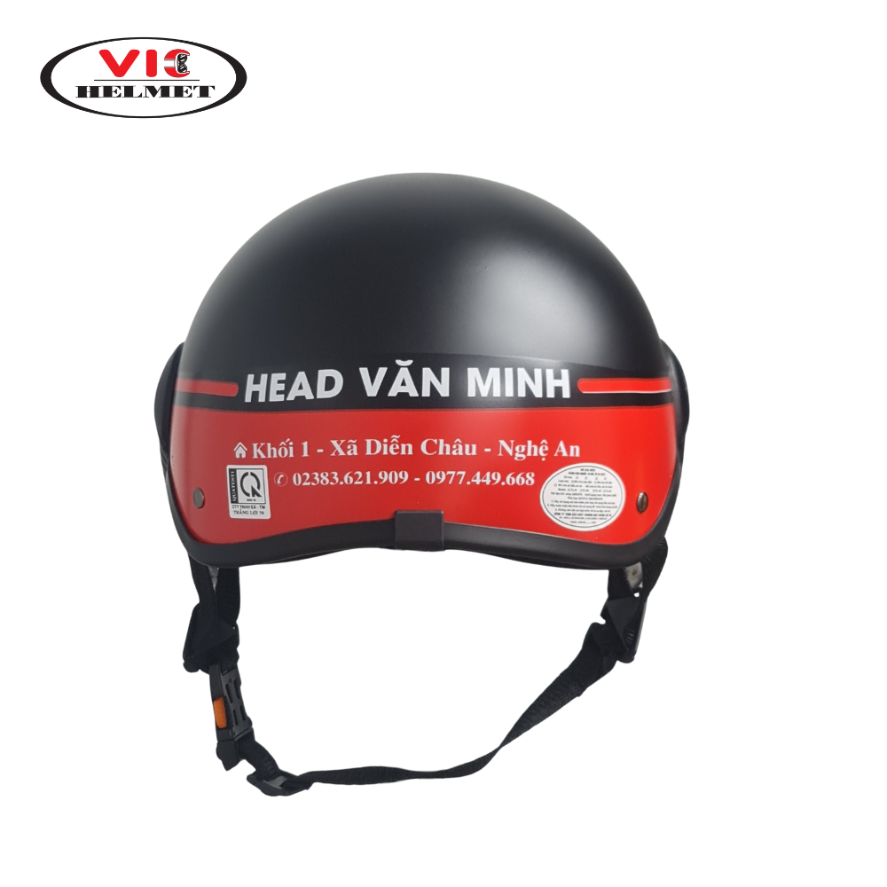 Mũ Bảo Hiểm In Logo Head Văn Minh