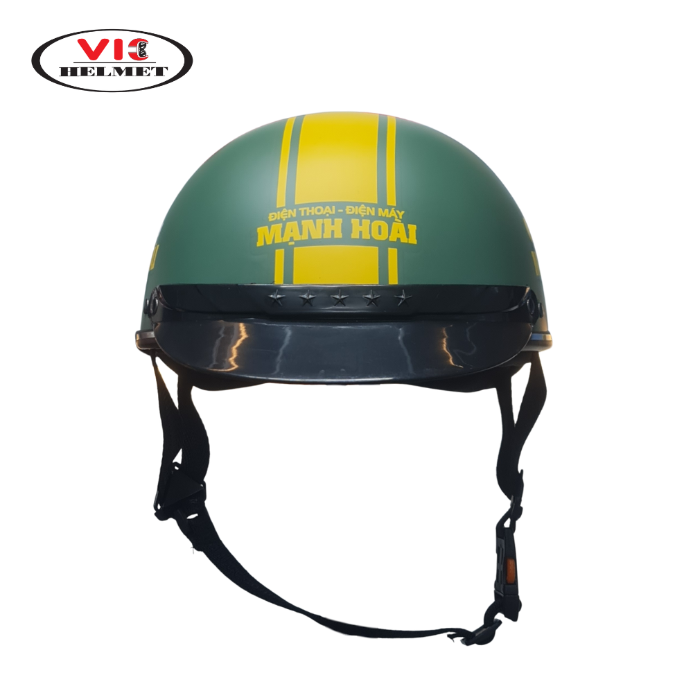 Mũ Bảo Hiểm In Logo Mạnh Hoài