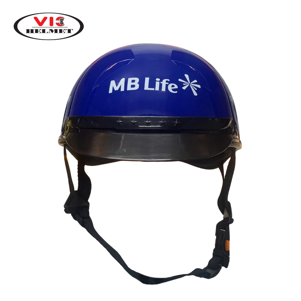 Mũ Bảo Hiểm In Logo MB Life