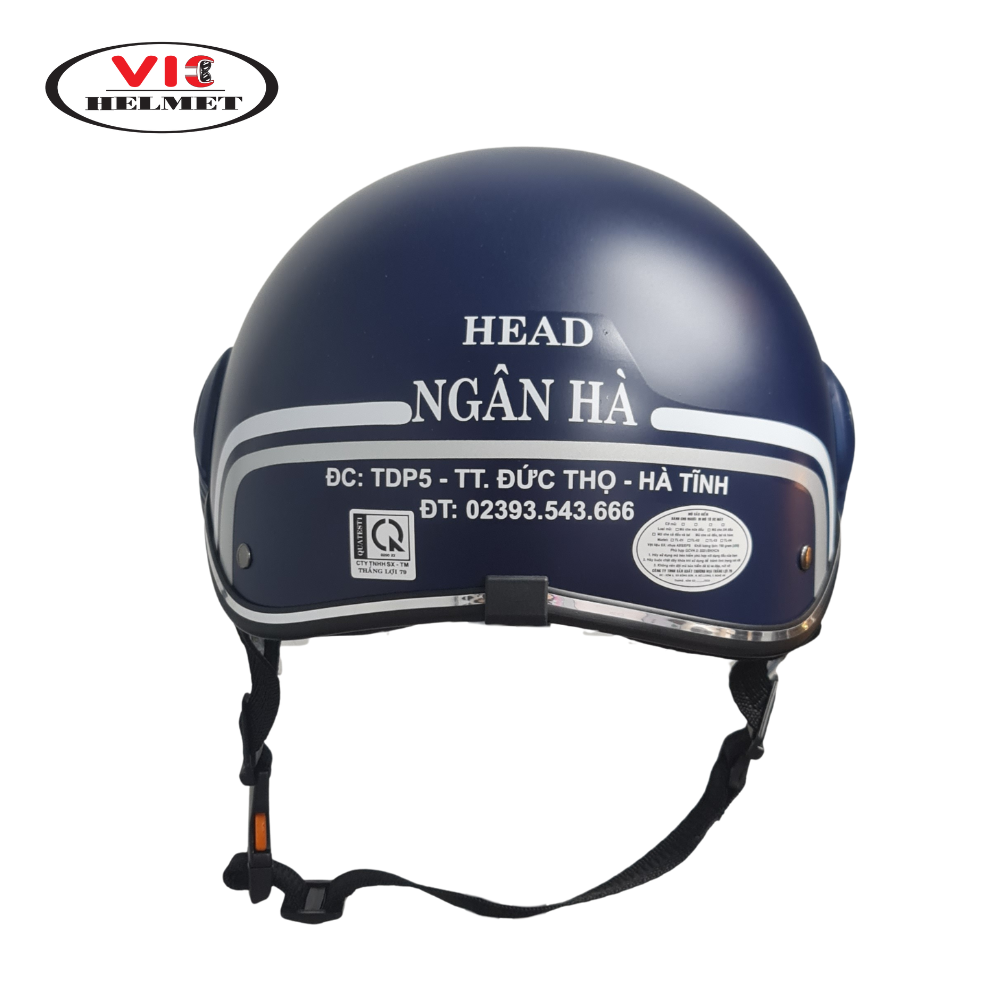 Mũ Bảo Hiểm In Logo Ngân Hà
