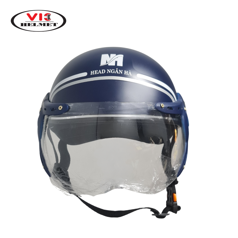 Mũ Bảo Hiểm In Logo Ngân Hà