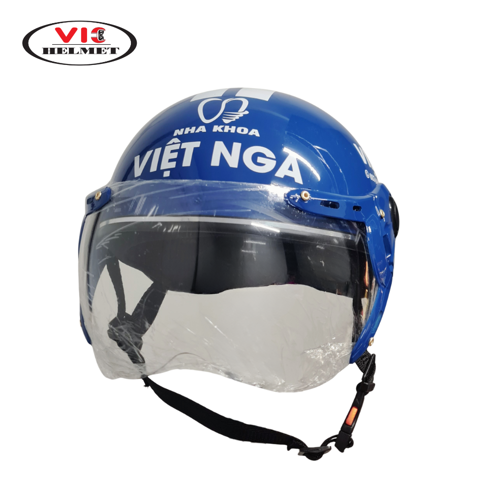 Mũ Bảo Hiểm In Logo Việt Nga